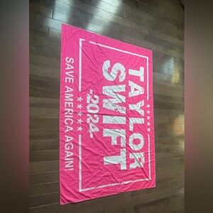 Taylor Swift 2024 Pink Banner